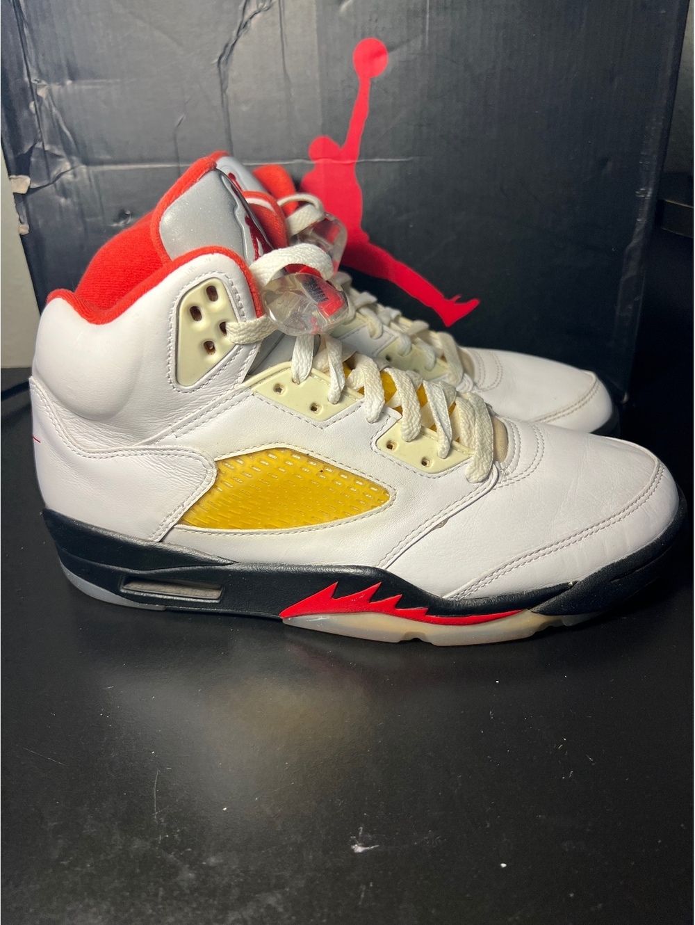 Air Jordan 5 Retro 'White Fire Red' 2020
